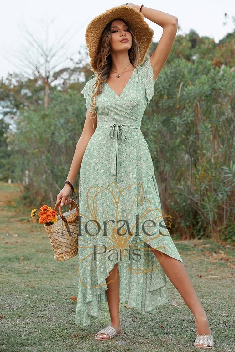 Robe De Soirée Longue Champêtre - Image 7