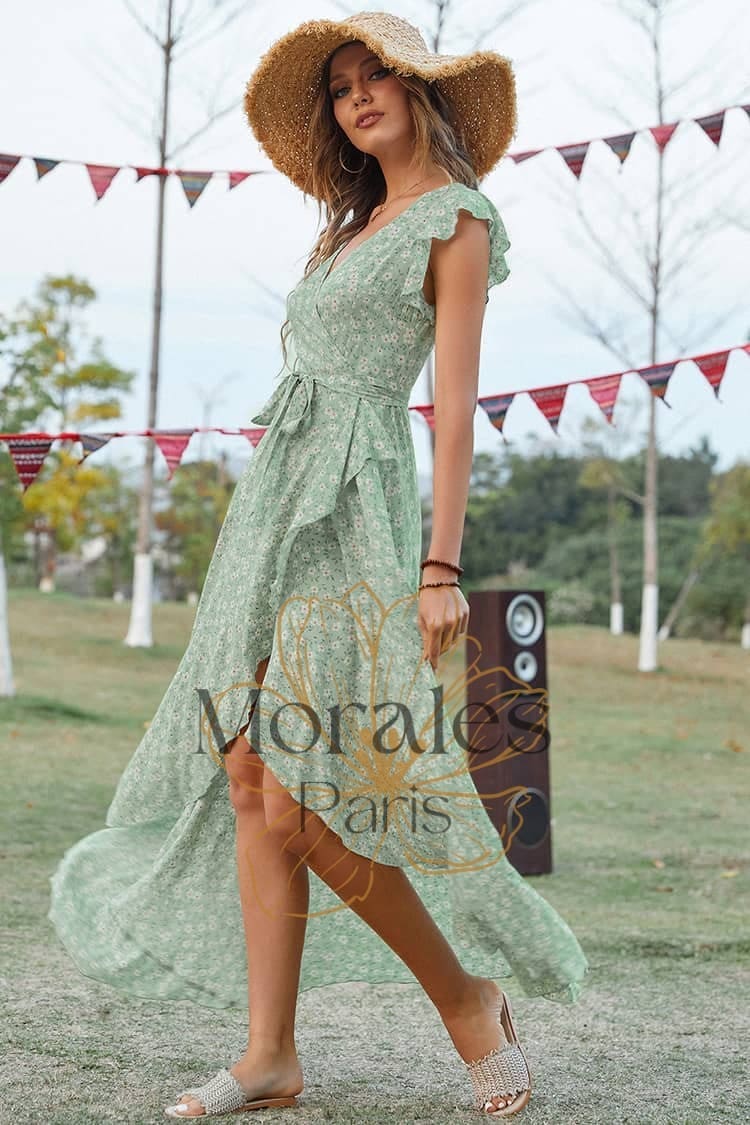 Robe De Soirée Longue Champêtre - Image 8