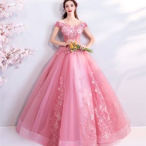 Robe de Soirée Longue Princesse