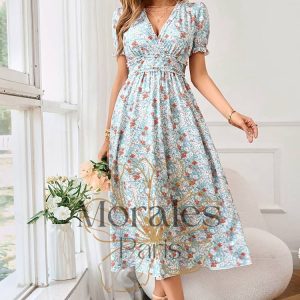 Robe Demoiselle d’Honneur Fleurie Champêtre