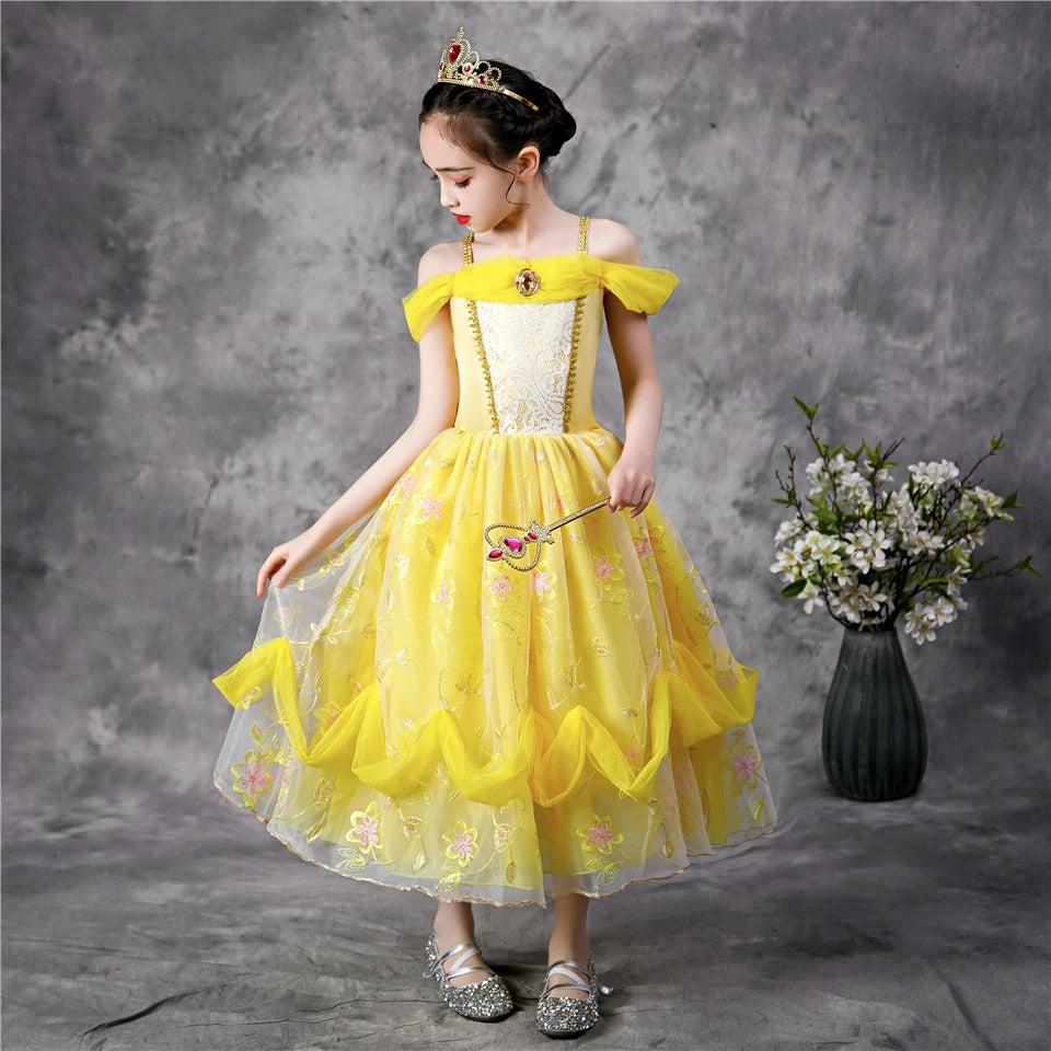 Robe de Princesse Jaune – Image 2