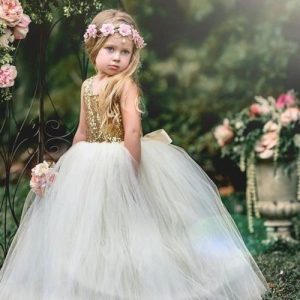 Robe Princesse Dorée