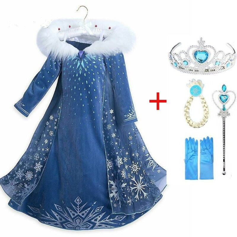 Robe de princesses Elsa - Image 3