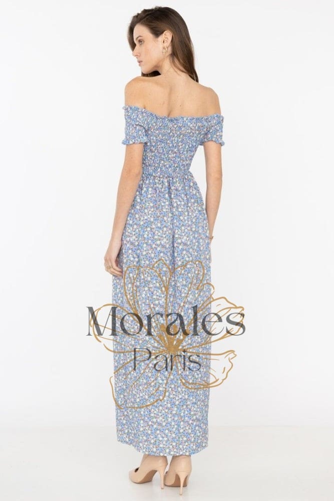 Robe Épaules Dénudées Bohème – Image 5