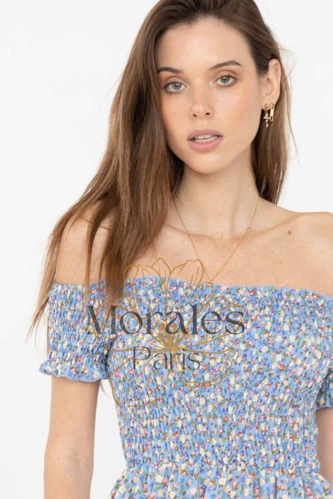 Robe Épaules Dénudées Bohème – Image 6