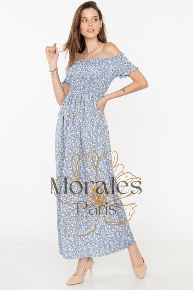 Robe Épaules Dénudées Bohème – Image 4