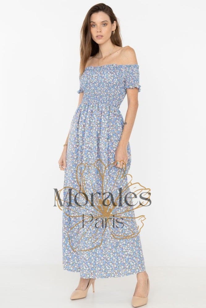 Robe Épaules Dénudées Bohème – Image 2