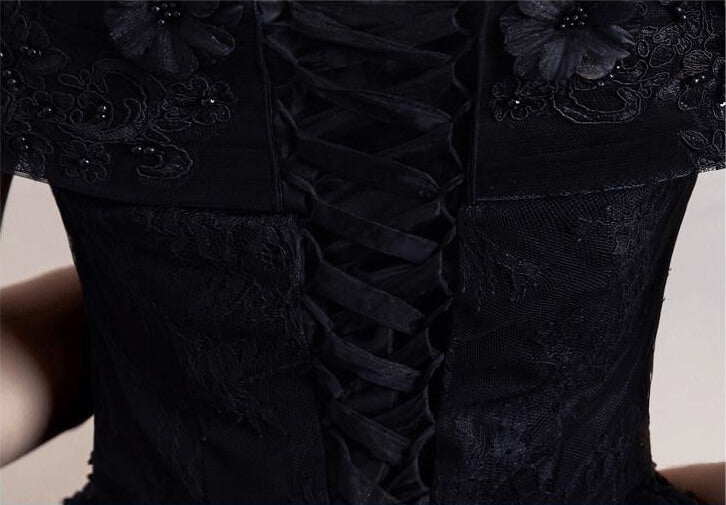 Robe de Princesse Noire Femme – Image 5