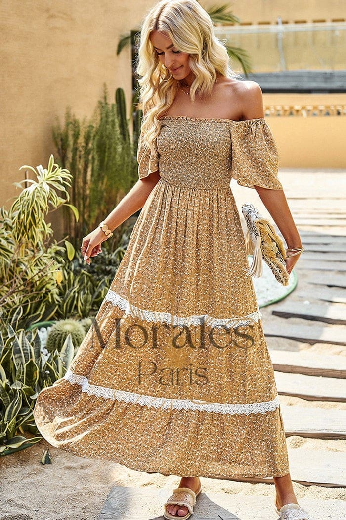 Robe Fluide Mariage Champêtre - Image 4