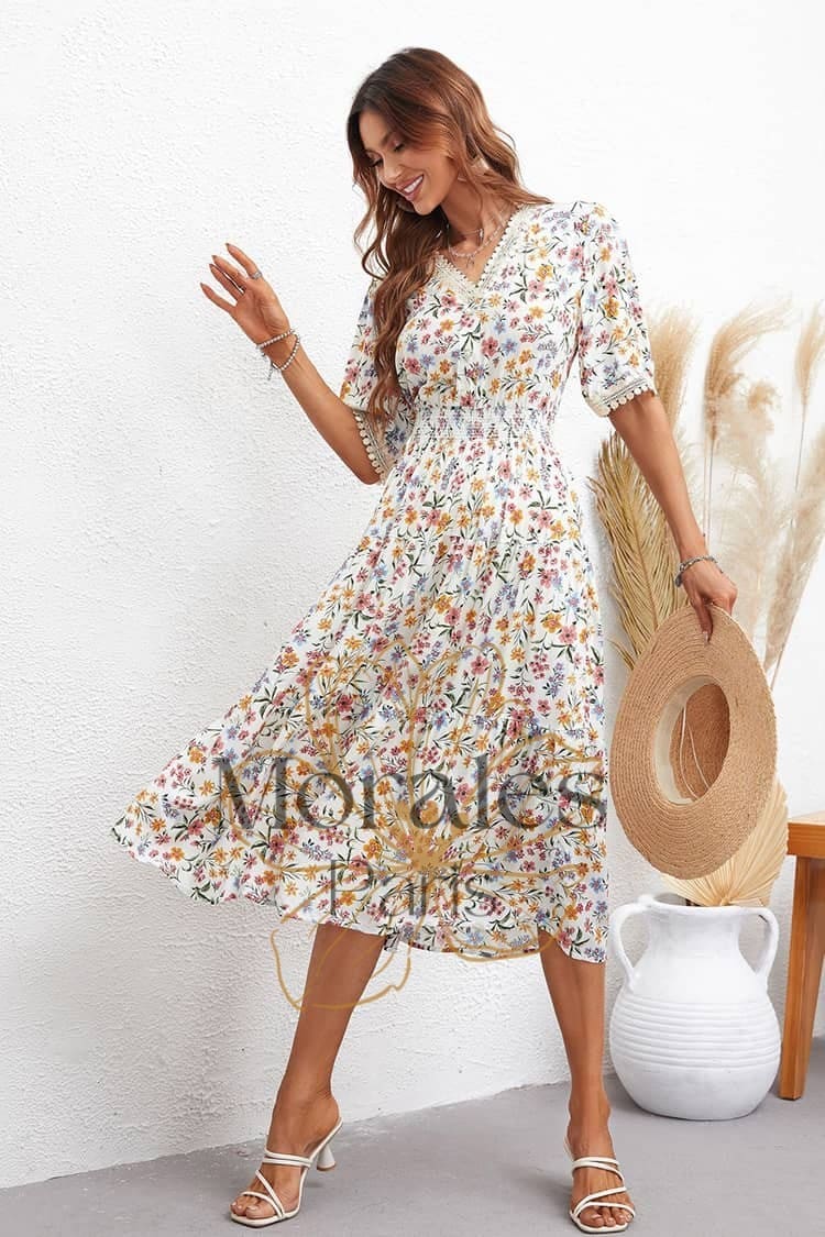 Robe Habillée Mariage Champêtre – Image 9