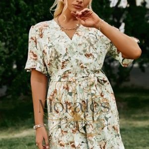 Robe Invitée Mariage Champêtre  Grande Taille 