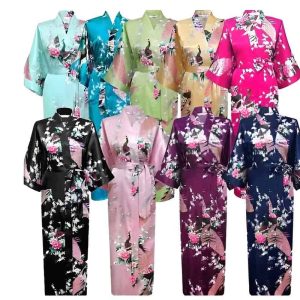 Robe Kimono Satin