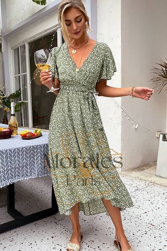 Robe Longue Champêtre Chic - Image 3