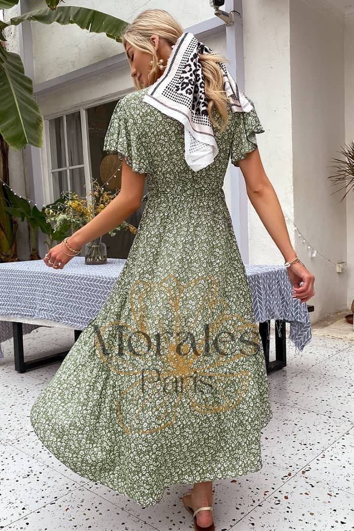 Robe Longue Champêtre Chic - Image 6