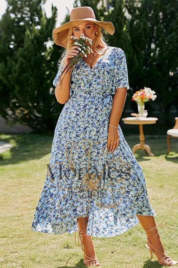 Robe Longue Champêtre Grande Taille - Image 2