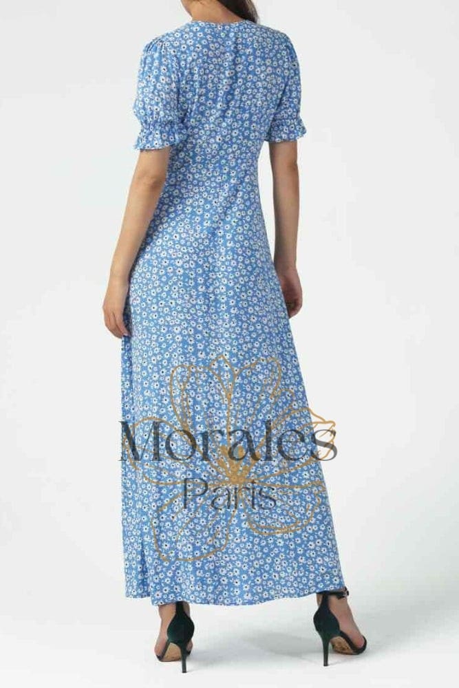 Robe Longue Fleurie Bohème – Image 4