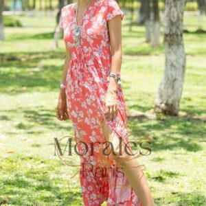 Robe Longue Fleurie Bohème Hippie