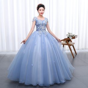 Robe de Mariée Princesse Bleu