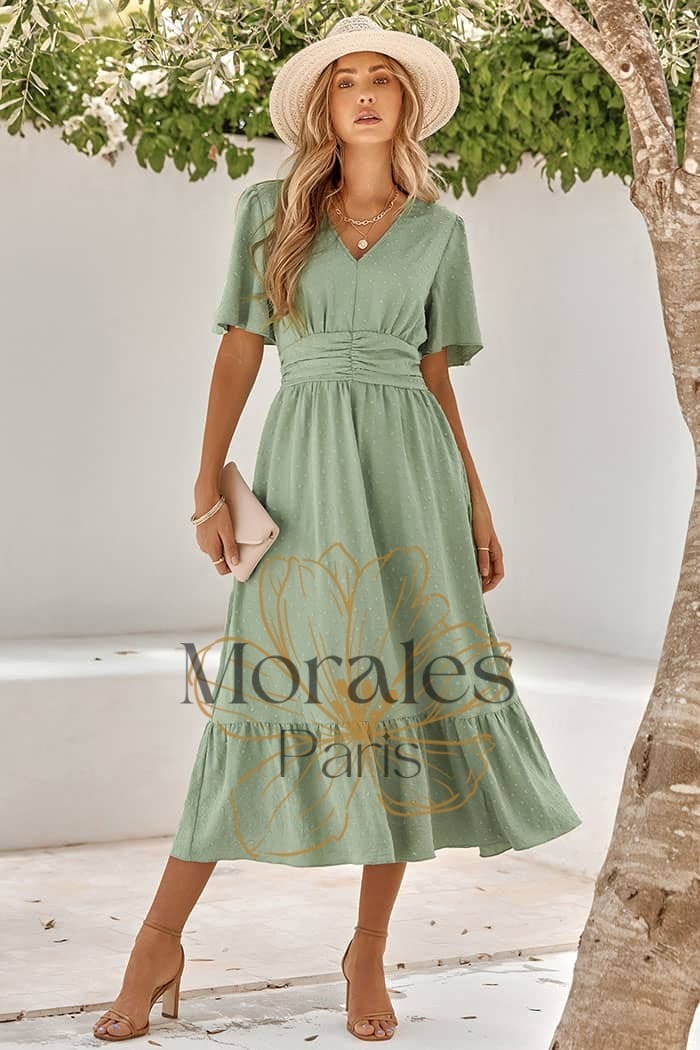 Robe Mariage Empire Champêtre - Image 4