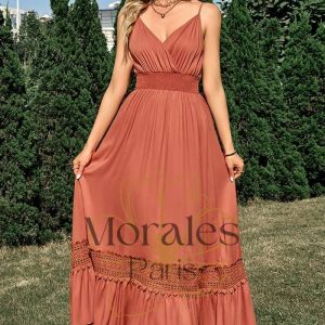 Robe Longue Fluide Bohème Champêtre