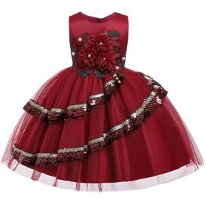 Robe Princesse Bordeaux