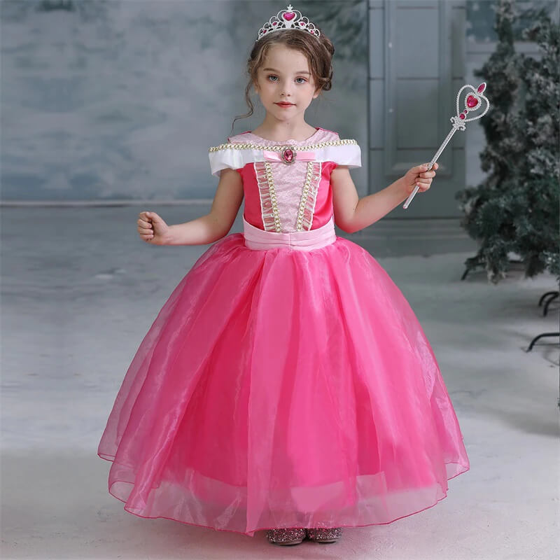 Robe Princesse Rose Fushia – Image 2