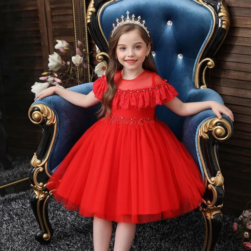 Robe Princesse Coquelicot - Image 6