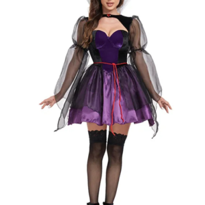 Déguisement Princesse Courte Noire Femme