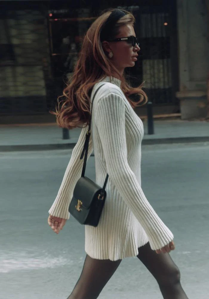 Robe pull femme trapèze – Image 4