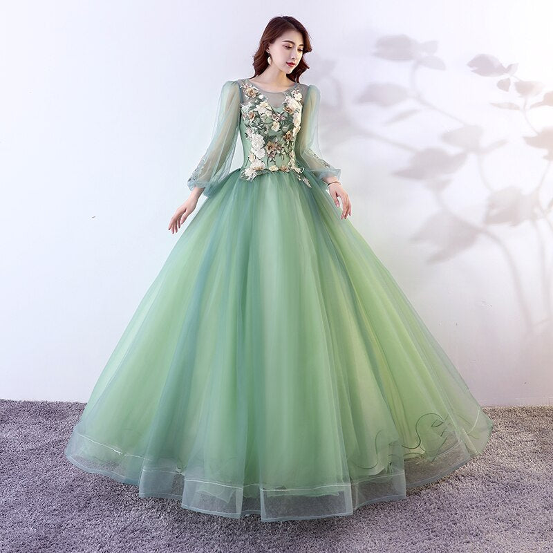 Robe Reine Verte