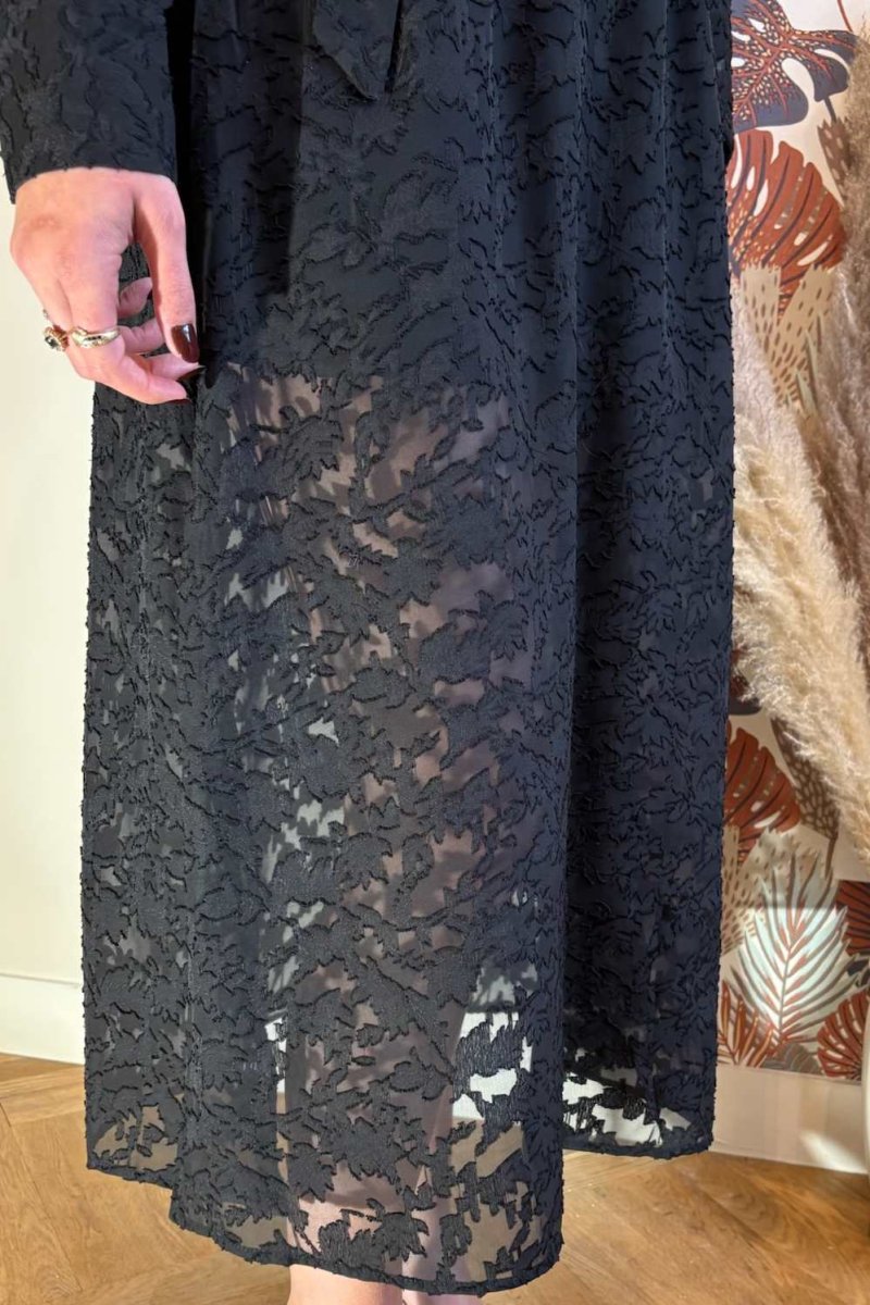 Robe longue noire - Image 5