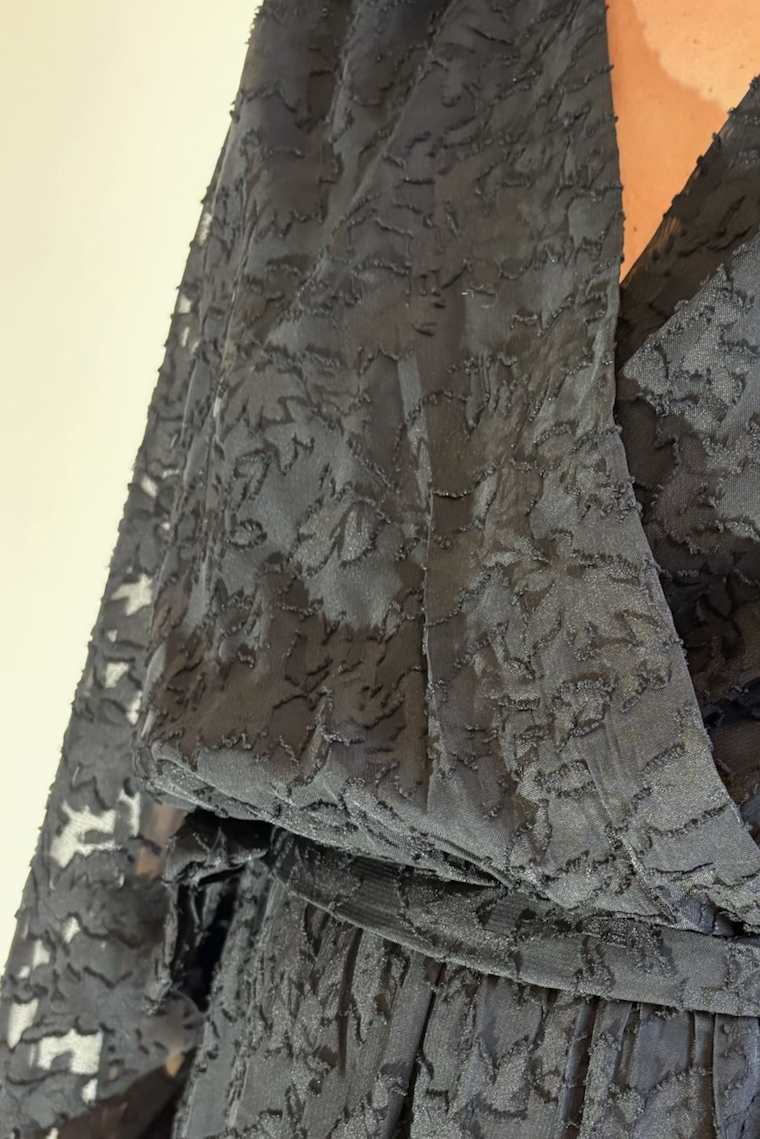 Robe longue noire - Image 3