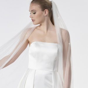 Voile pailleté 300cm Poirier