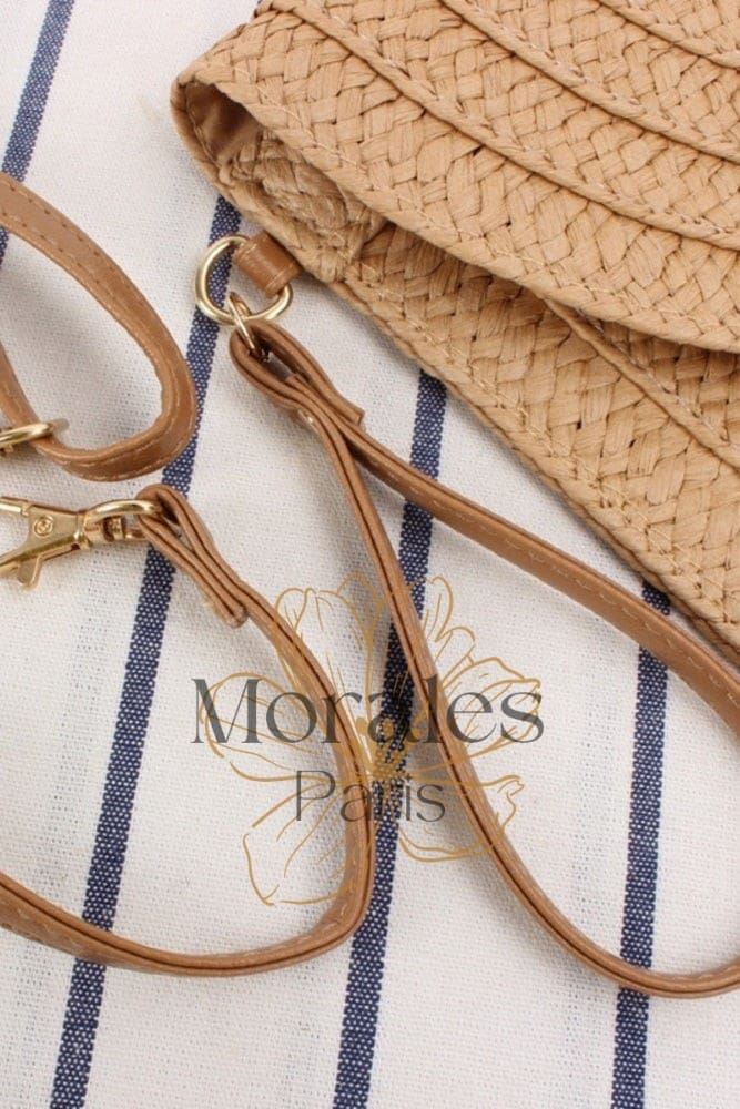 Sac Pochette Paille Bohème – Image 8