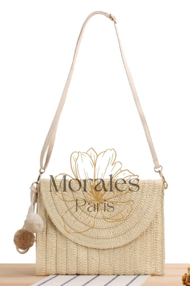 Sac Pochette Paille Bohème