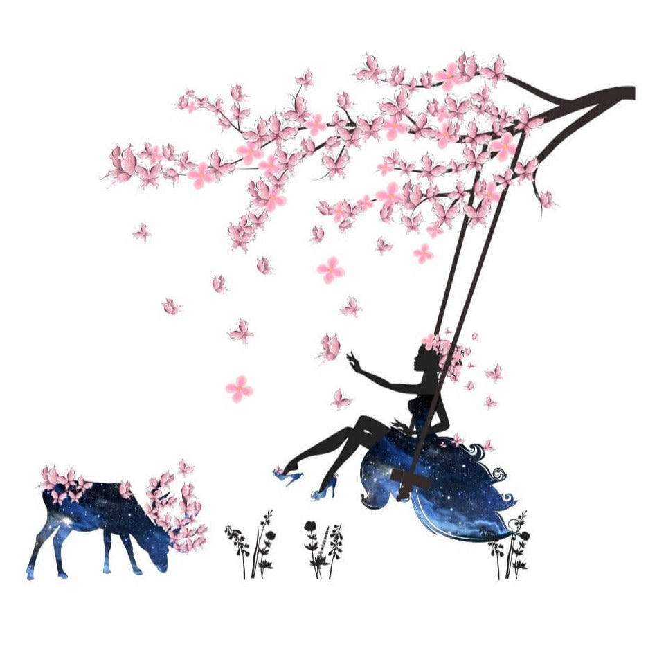 Stickers Arbre balançoire – Image 2