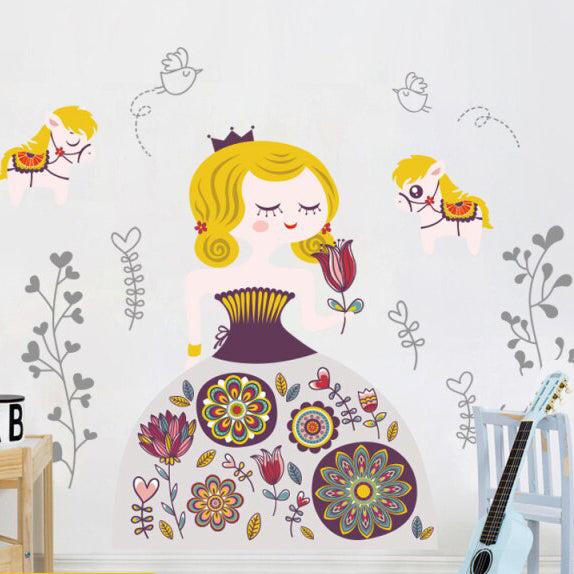 Stickers Chambre Fille Fleurs – Image 2