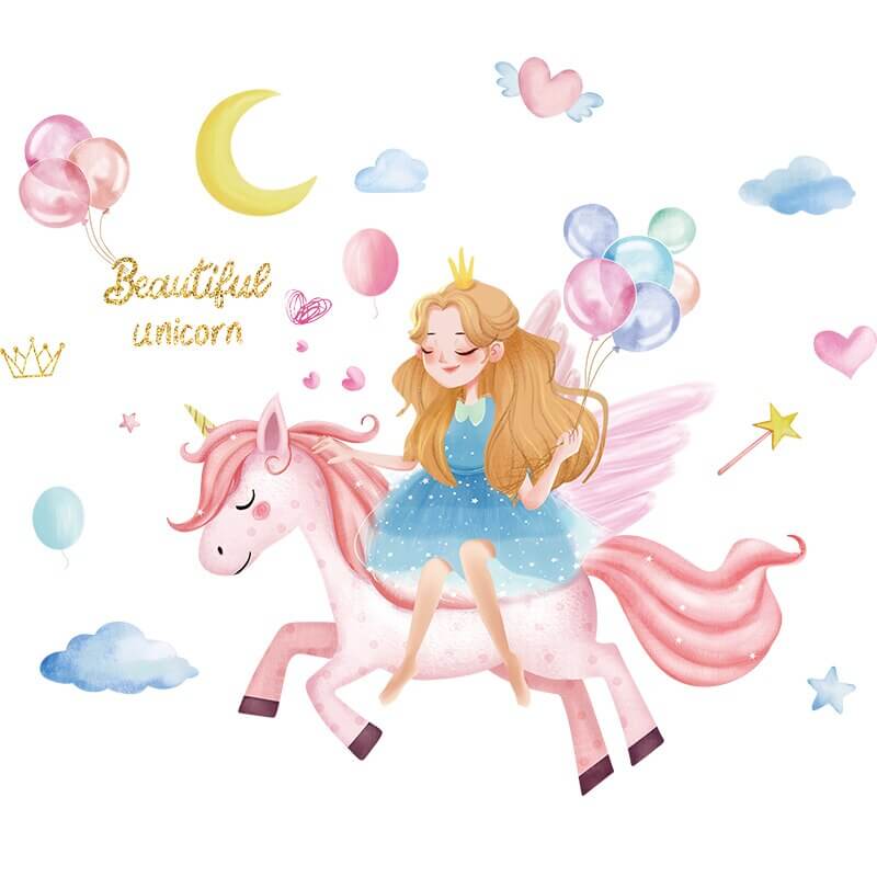Stickers Chambre Fille Princesse – Image 2