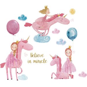 Stickers Licorne Chambre Fille
