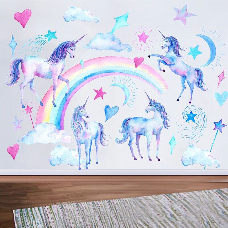 Grand Stickers Licorne – Image 3