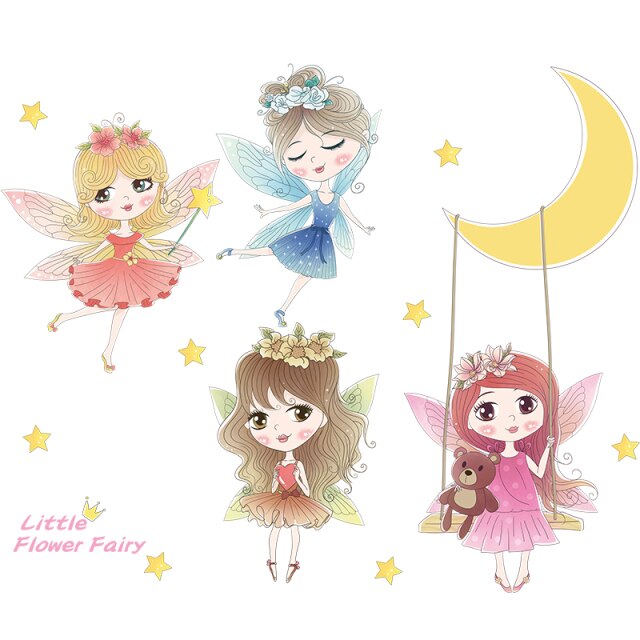 Stickers Muraux Chambre Fille Fée – Image 2