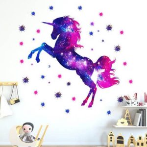 Stickers Princesse Licorne