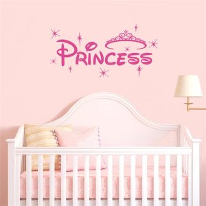 Stickers Tête de Lit Princesse
