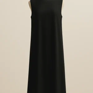 Robe longue basique noire