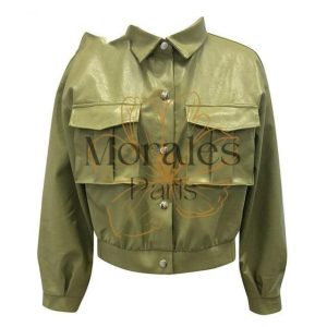 Veste Bohème Chic en Simili Cuir