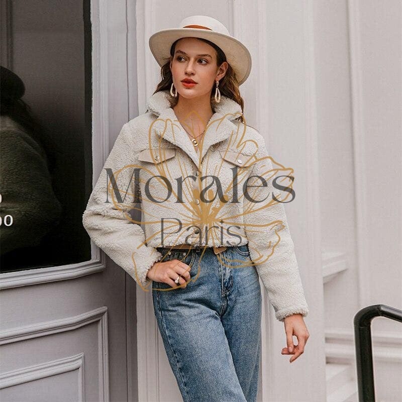 Veste Hippie Bohème en Fausse Fourrure - Image 7