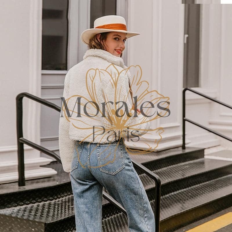 Veste Hippie Bohème en Fausse Fourrure - Image 8